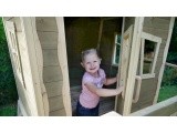 EXIT Crooky 300 wooden playhouse - grey-beige