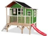 EXIT Loft 350 wooden playhouse - green