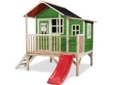 EXIT Loft 350 wooden playhouse - green