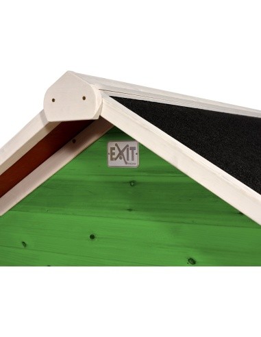 EXIT Loft 350 wooden playhouse - green