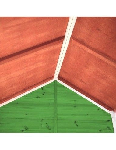 EXIT Loft 350 wooden playhouse - green