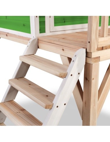 EXIT Loft 350 wooden playhouse - green