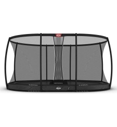 BERG Grand Champion InGround 520 Grey + Safety Net DLX XL