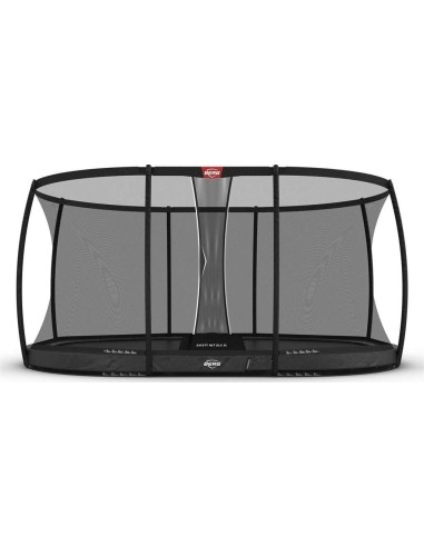 BERG Grand Champion InGround 520 Grey + Safety Net DLX XL