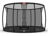 BERG Elite InGround 430 pilkas + apsauginis tinklas DLX XL