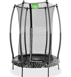EXIT Tiggy junior trampoline with safety ø140cm - black/grey