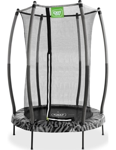 EXIT Tiggy junior trampoline with safety ø140cm - black/grey