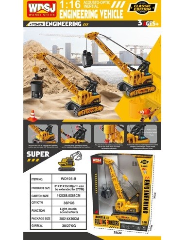 Crane with Sound and Light Function 1:16