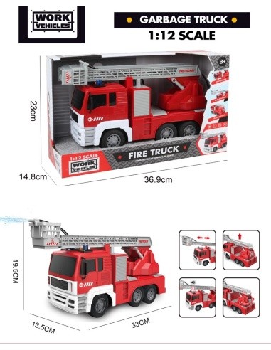 Fire Department with Lights and Sounds Function 1:12