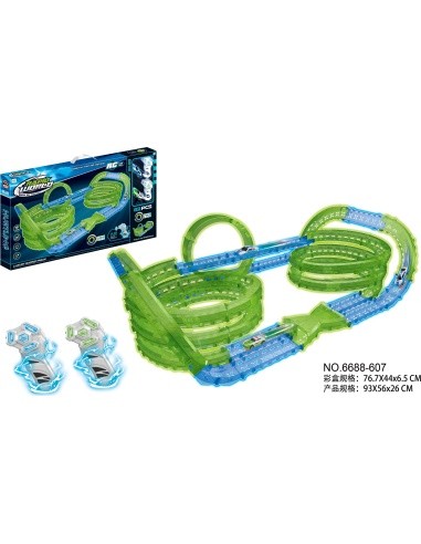 Glow in the Dark Race Track 83pcs.