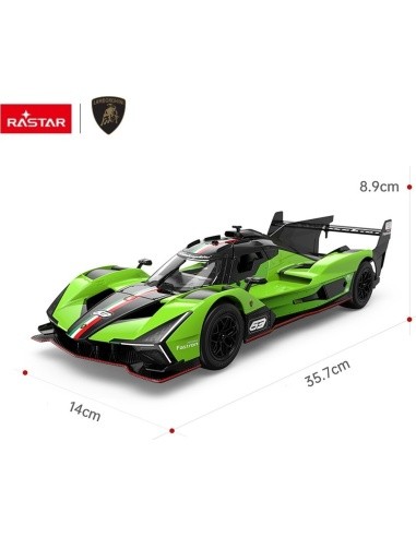 R/C Car 1:14 Lamborghini SC63 Green RASTAR