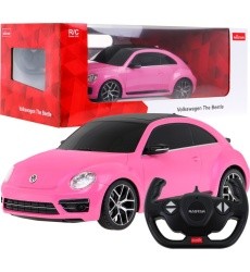 Autko R/C Volkswagen Beetle 1:14 RASTAR Pink