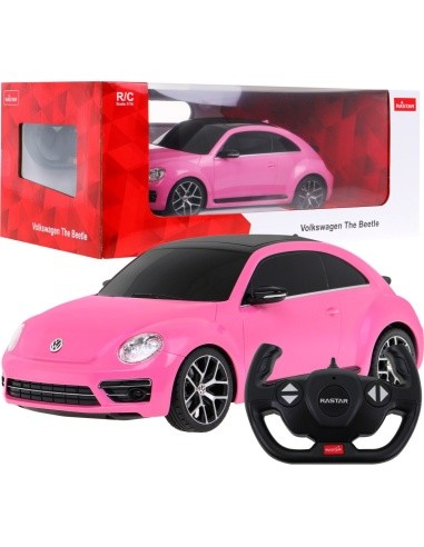 Autko R/C Volkswagen Beetle 1:14 RASTAR Pink