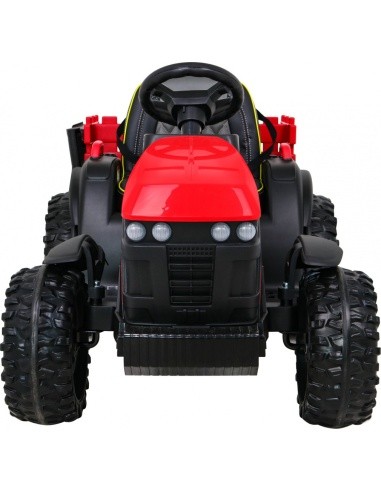 Tractor Titanium With Trailer Red
