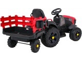 Tractor Titanium With Trailer Red