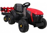 Tractor Titanium With Trailer Red