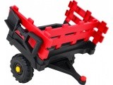 Tractor Titanium With Trailer Red