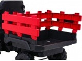 Tractor Titanium With Trailer Red