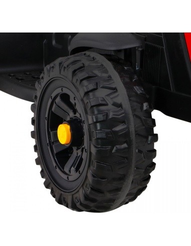 Tractor Titanium With Trailer Red
