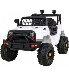 Vehicle Jeep Dark Night White