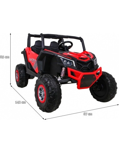 Vehicle Buggy UTV-MX Red
