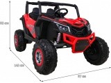 Vehicle Buggy UTV-MX Red