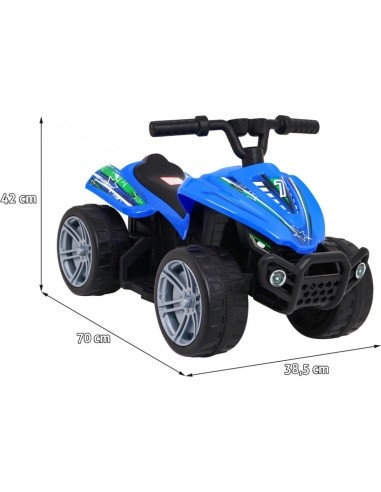 Quad Little Monster Blue Vehicle