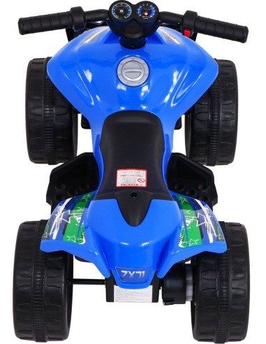 Quad Little Monster Blue Vehicle