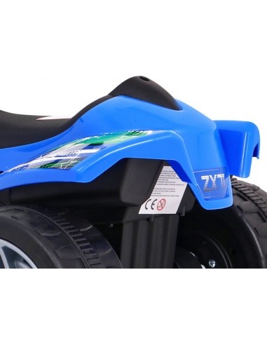 Quad Little Monster Blue Vehicle