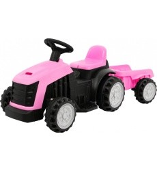 Tractor with Trailer Pink