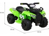 Vehicle Quad Storm Green