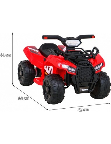 Quad Storm Red Vehicle