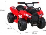 Quad Storm Red Vehicle