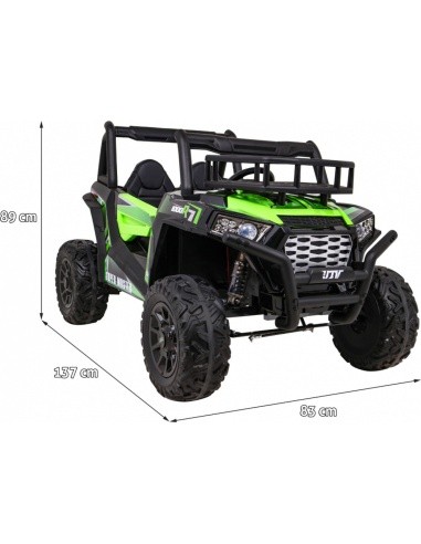 UTV Žalioji Buggy transporto priemonė
