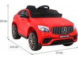 Vehicle Mercedes Benz GLC63S Red