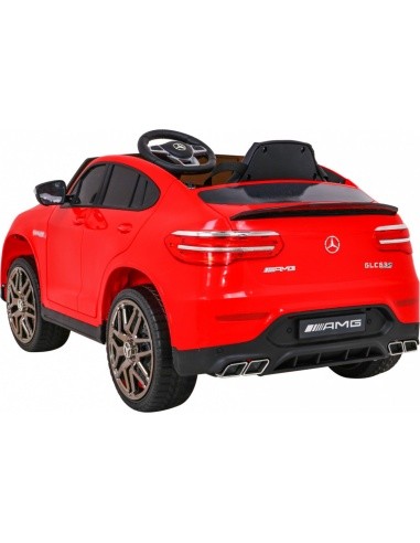 Vehicle Mercedes Benz GLC63S Red