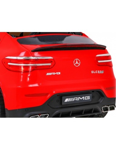 Vehicle Mercedes Benz GLC63S Red