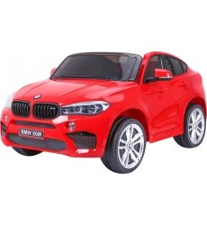 BMW X6M XXL Raudona