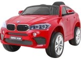 Transporto priemonė BMW X6M dažytas raudonai
