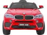 Transporto priemonė BMW X6M dažytas raudonai