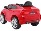 Transporto priemonė BMW X6M dažytas raudonai