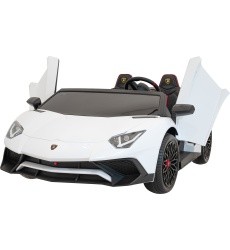 Vehicle Lamborghini Aventador SV White