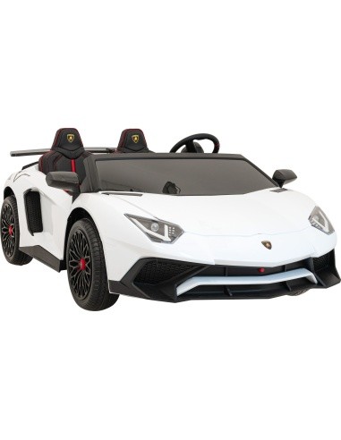 Vehicle Lamborghini Aventador SV White