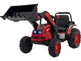 Vehicle Excavator Tractor Red