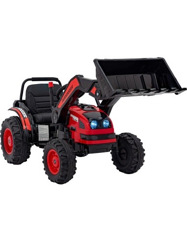 Transporto priemonė Ekskavatorius traktorius Raudona