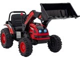 Vehicle Excavator Tractor Red