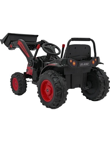 Vehicle Excavator Tractor Red