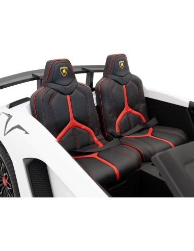 Vehicle Lamborghini Aventador SV White