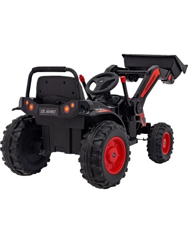 Vehicle Excavator Tractor Red