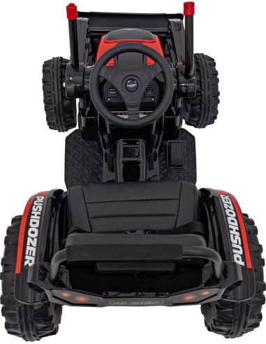 Vehicle Excavator Tractor Red